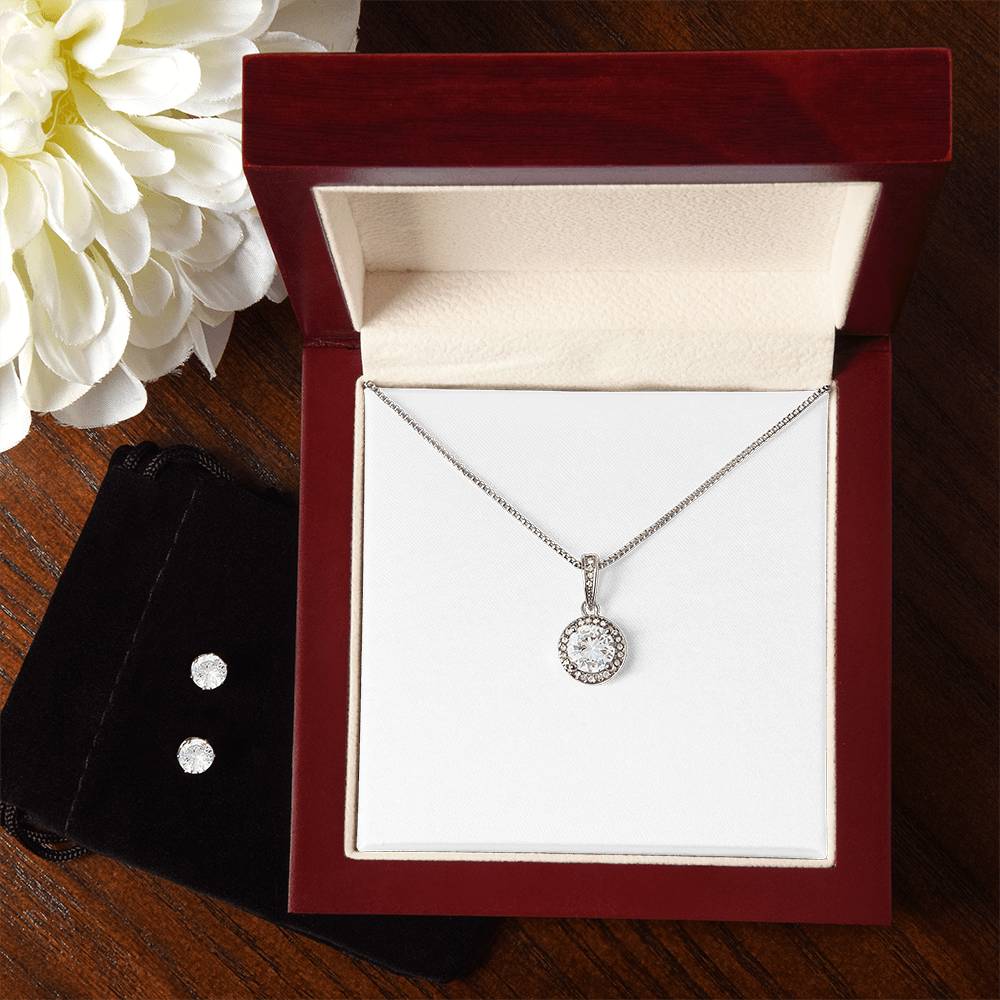 Hopeful Pair – Eternal Hope Necklace & Earring Bundle
