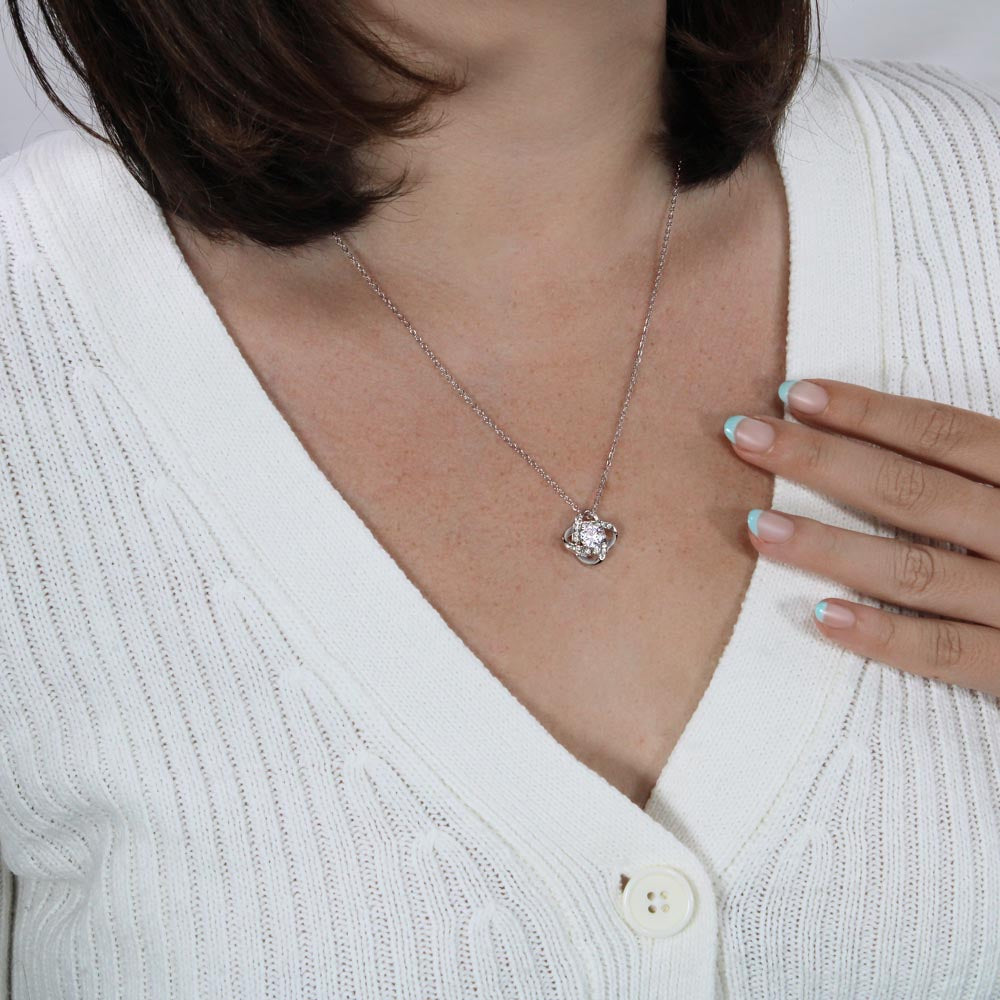 Tied Together Forever – Love Knot Necklace
