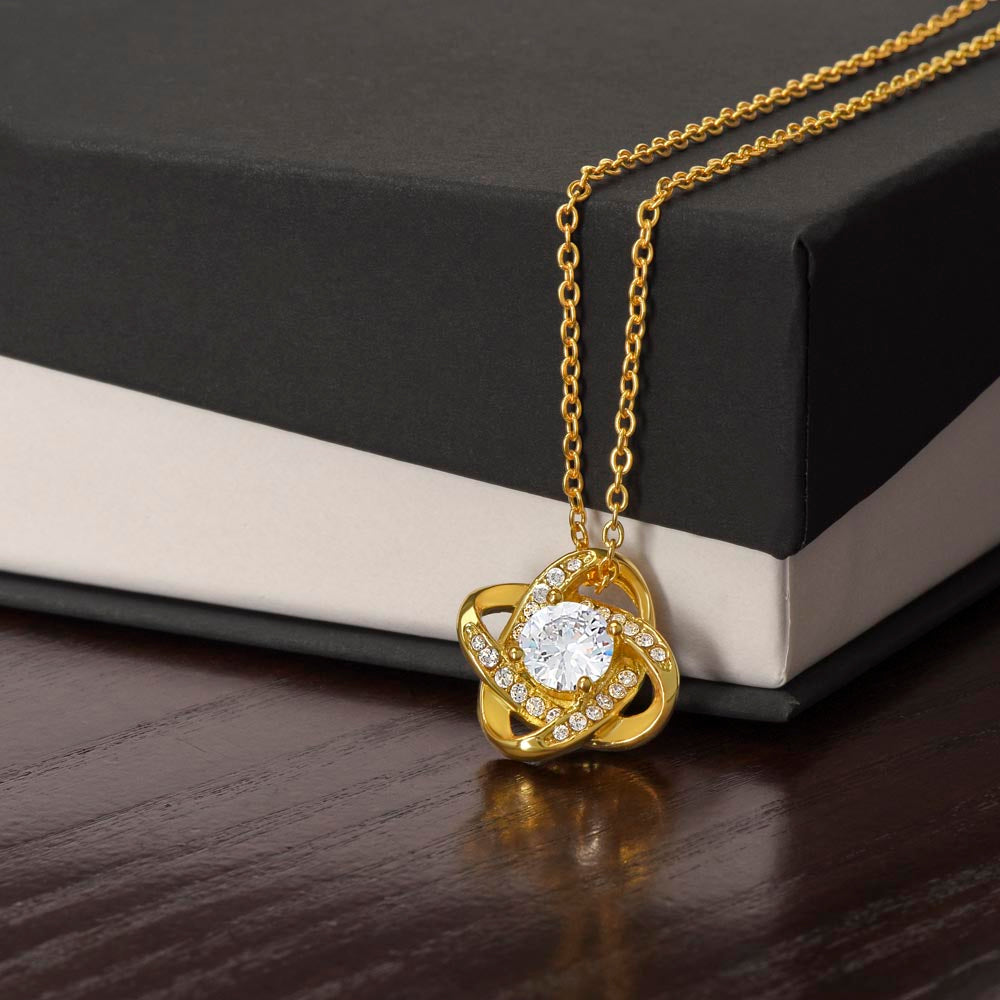 Tied Together Forever – Love Knot Necklace