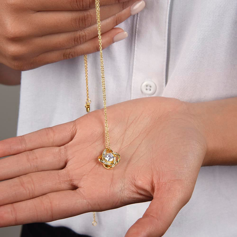 Tied Together Forever – Love Knot Necklace