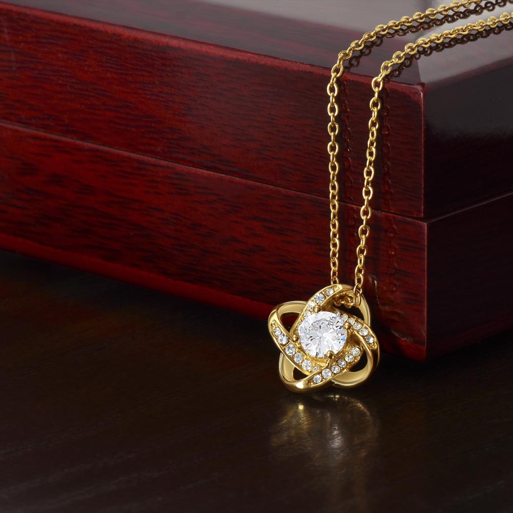 Tied Together Forever – Love Knot Necklace