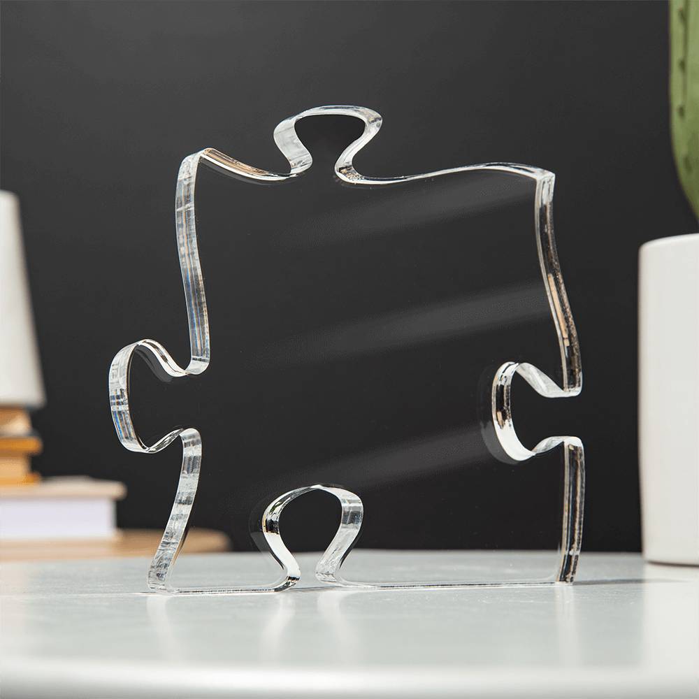Pieces of Us – Acrylic Puzzle Plaque