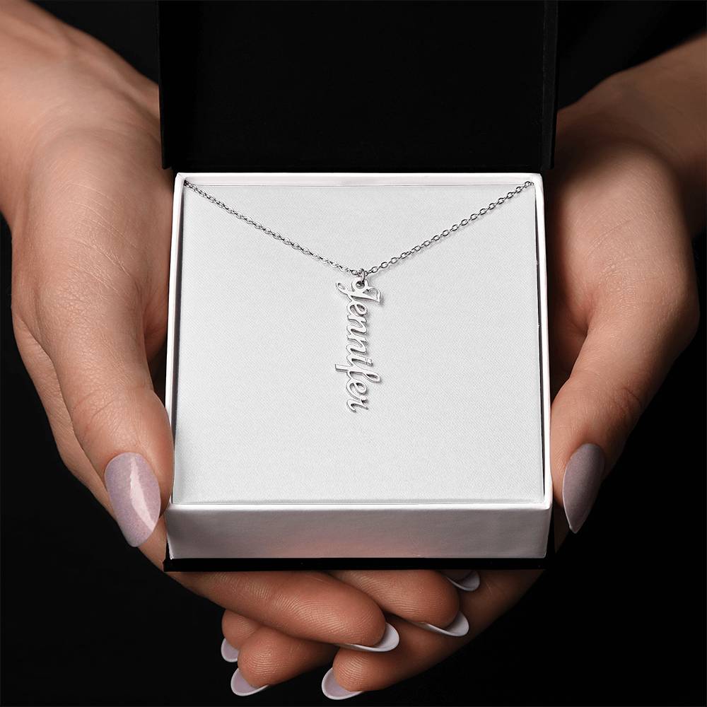 Every Name We Love – Multi Vertical Name Necklace