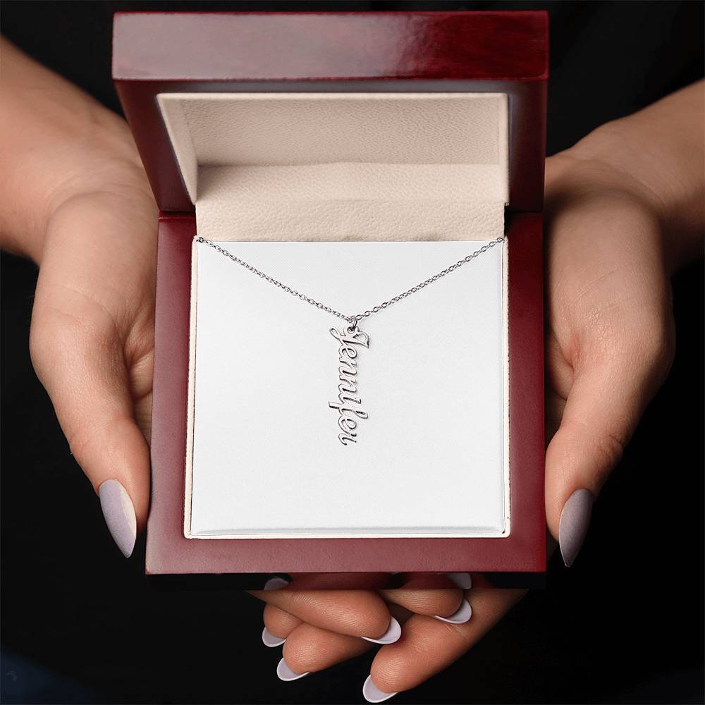 Every Name We Love – Multi Vertical Name Necklace