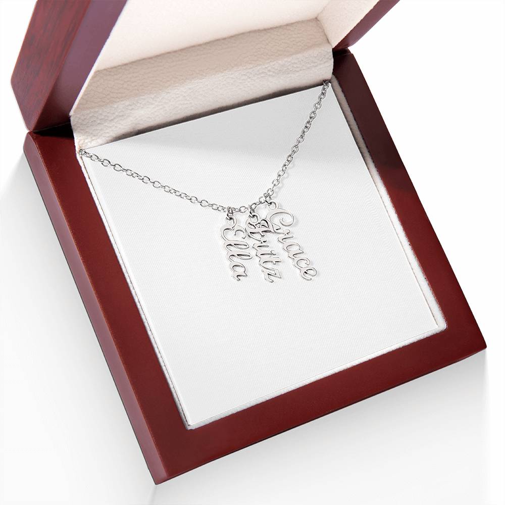 Every Name We Love – Multi Vertical Name Necklace