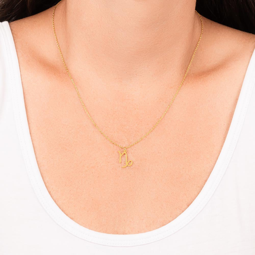 Stars Aligned for Us – Personalized Zodiac Necklace