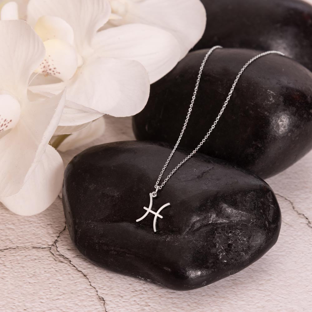 Stars Aligned for Us – Personalized Zodiac Necklace