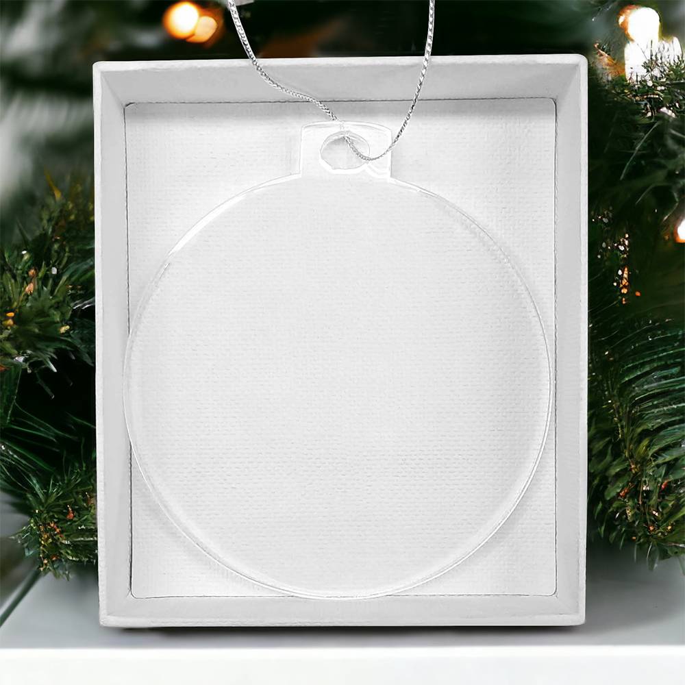 Glow of Us – Acrylic Bulb Ornament