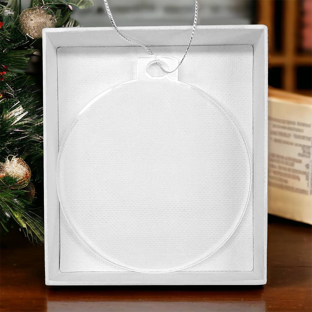 Glow of Us – Acrylic Bulb Ornament