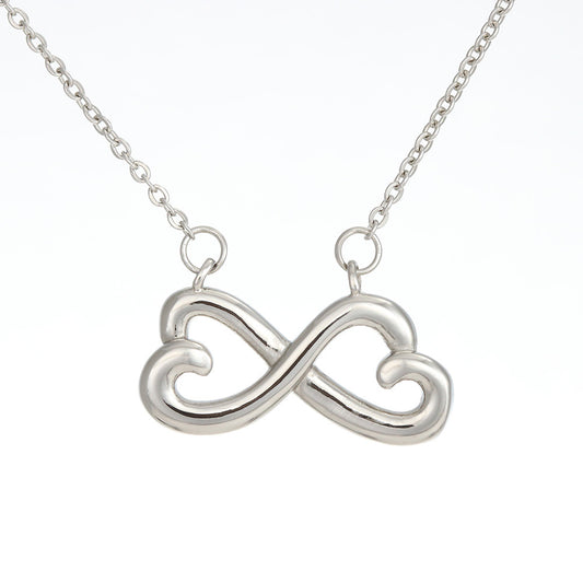 Infinity in Our Hearts – Personalized Endless Love Necklace
