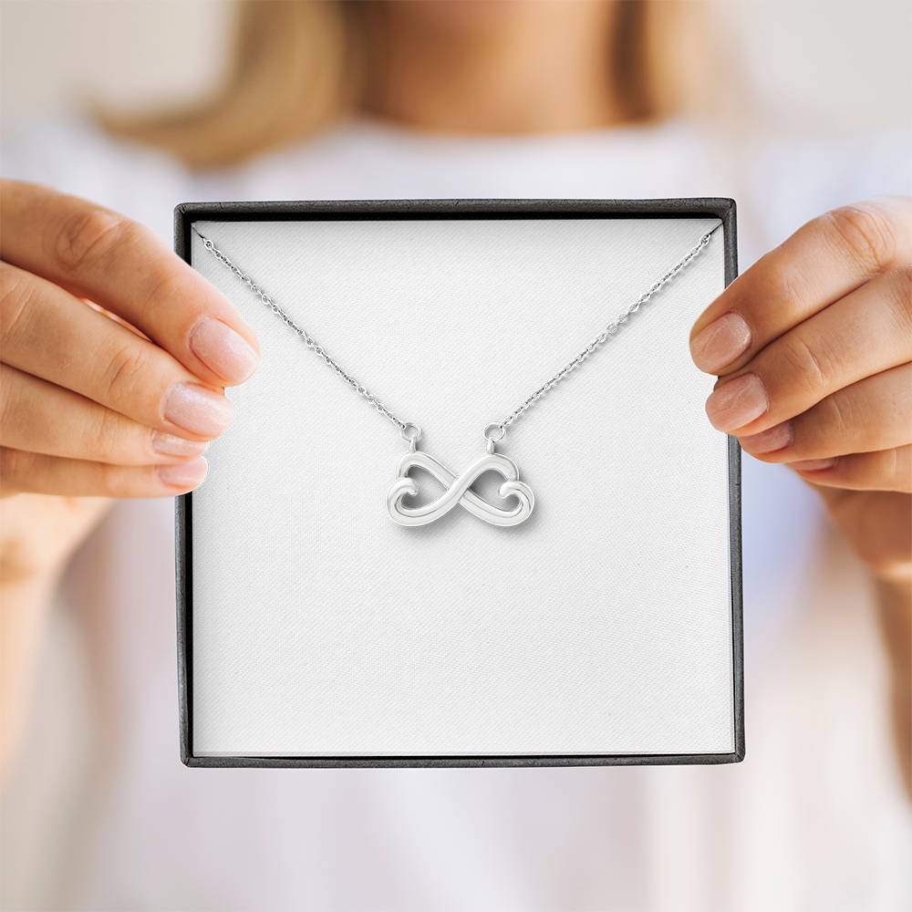 Infinity in Our Hearts – Personalized Endless Love Necklace