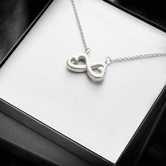 Love Without Limits – Personalized Endless Love Necklace