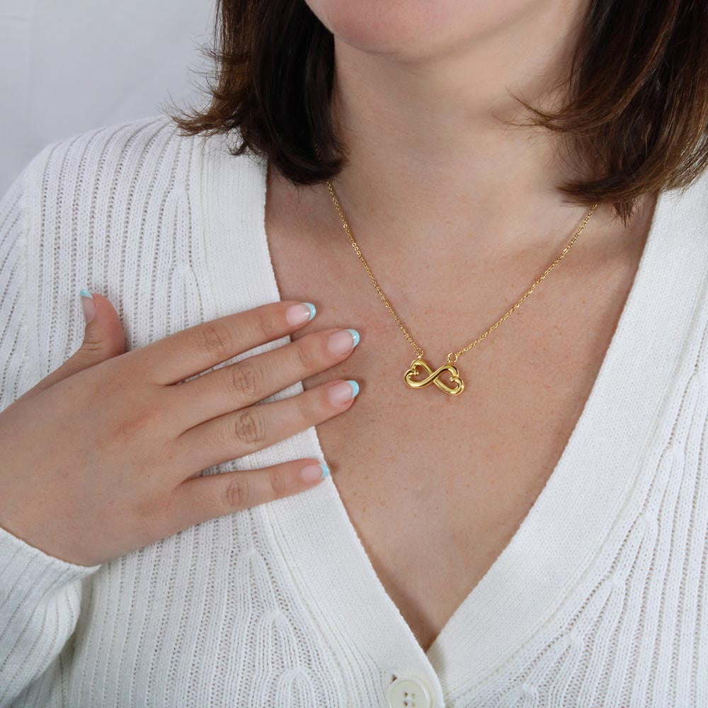 Love Without Limits – Personalized Endless Love Necklace