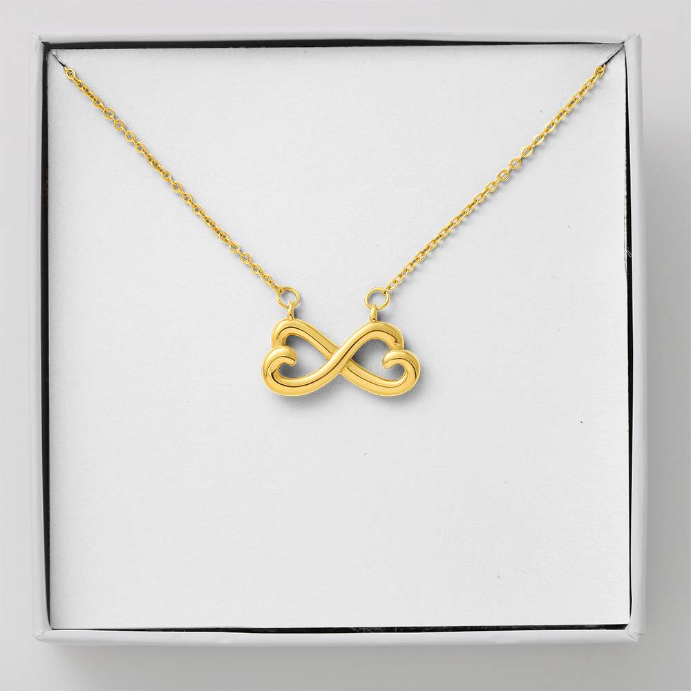 Infinity in Our Hearts – Personalized Endless Love Necklace