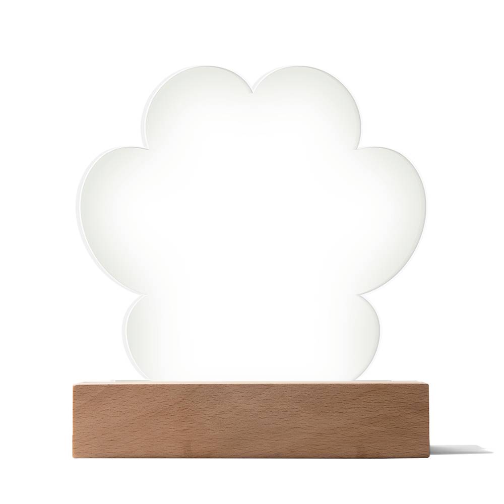 Paws Remembered – Acrylic Paw Print Plaque