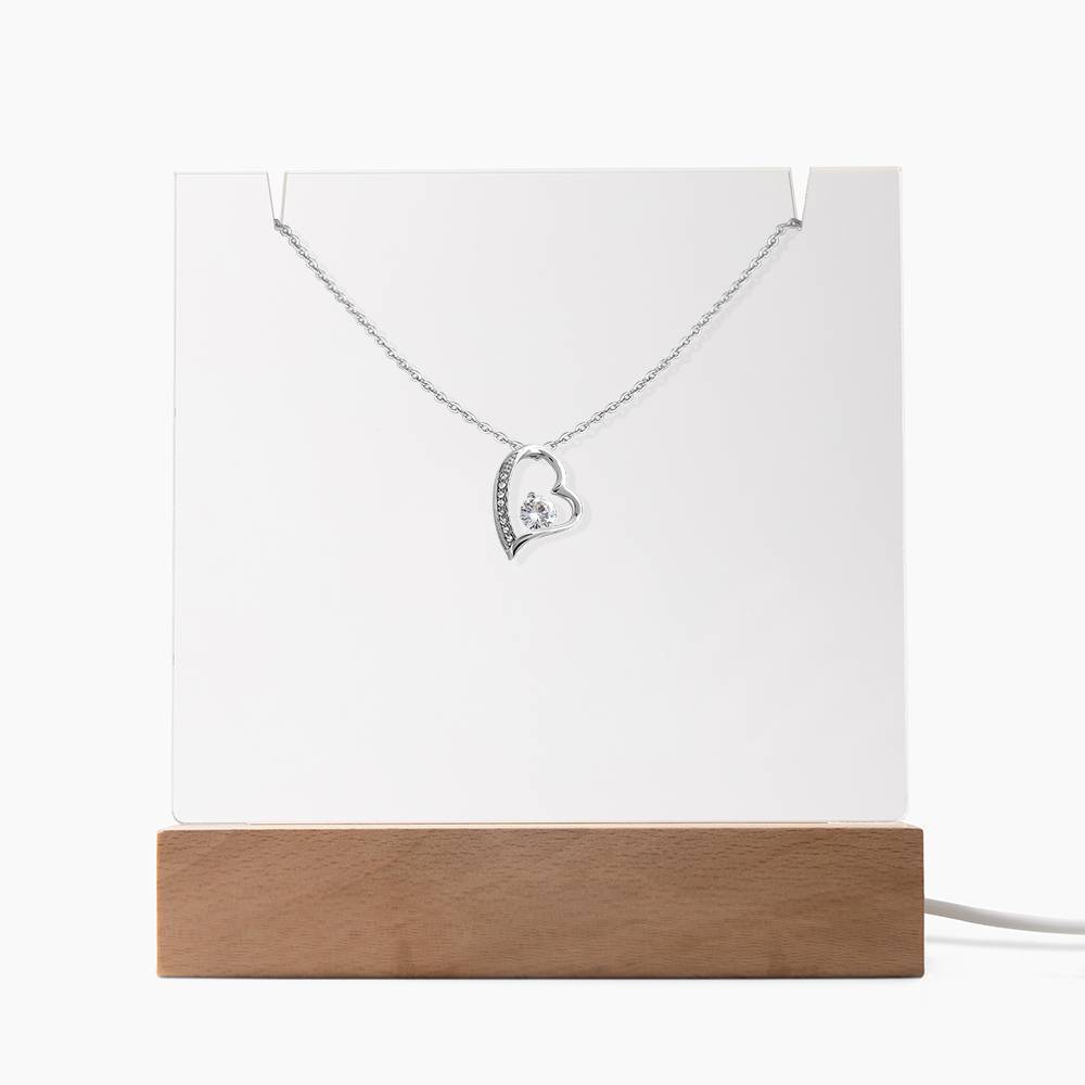 Forever Displayed – Acrylic & Forever Love Necklace Bundle