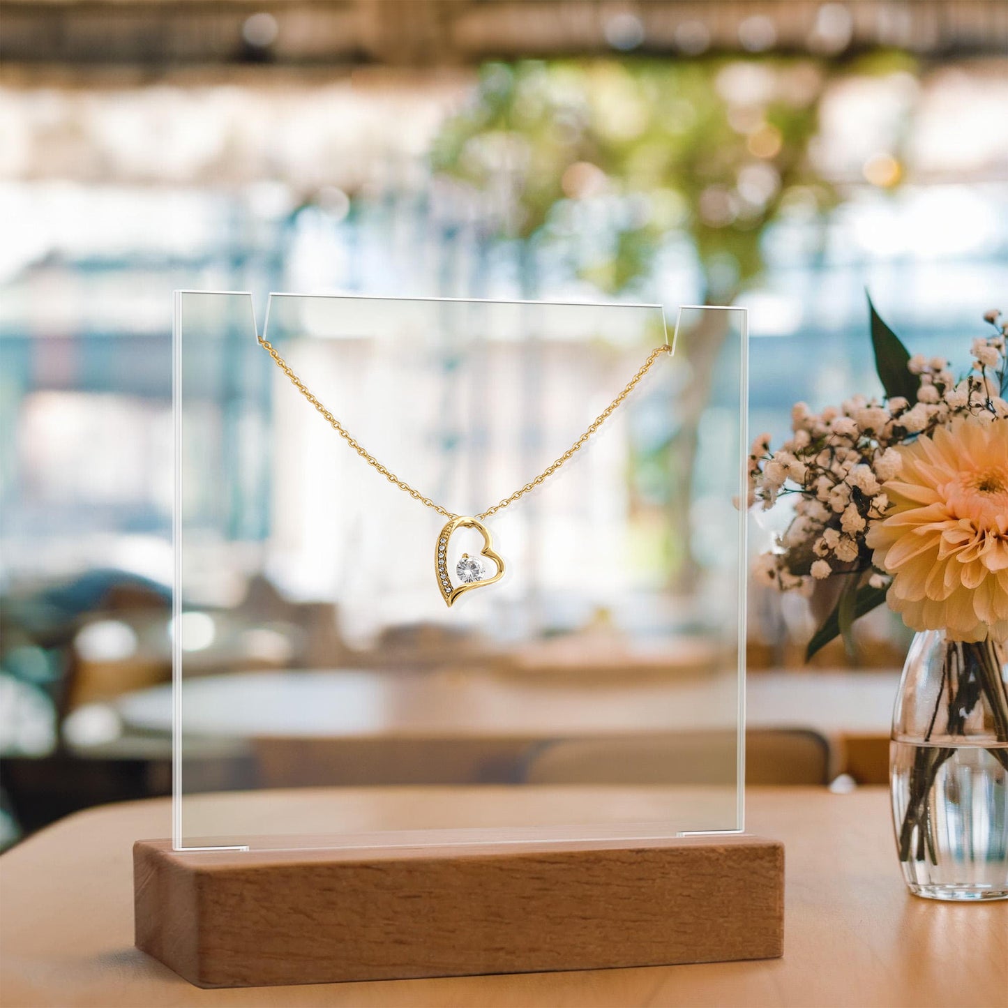Forever Displayed – Acrylic & Forever Love Necklace Bundle