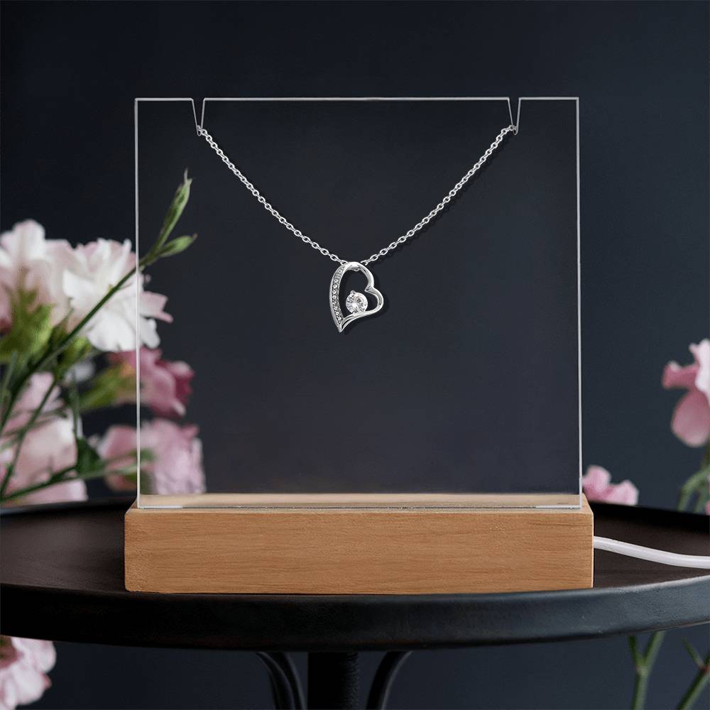 Forever Displayed – Acrylic & Forever Love Necklace Bundle