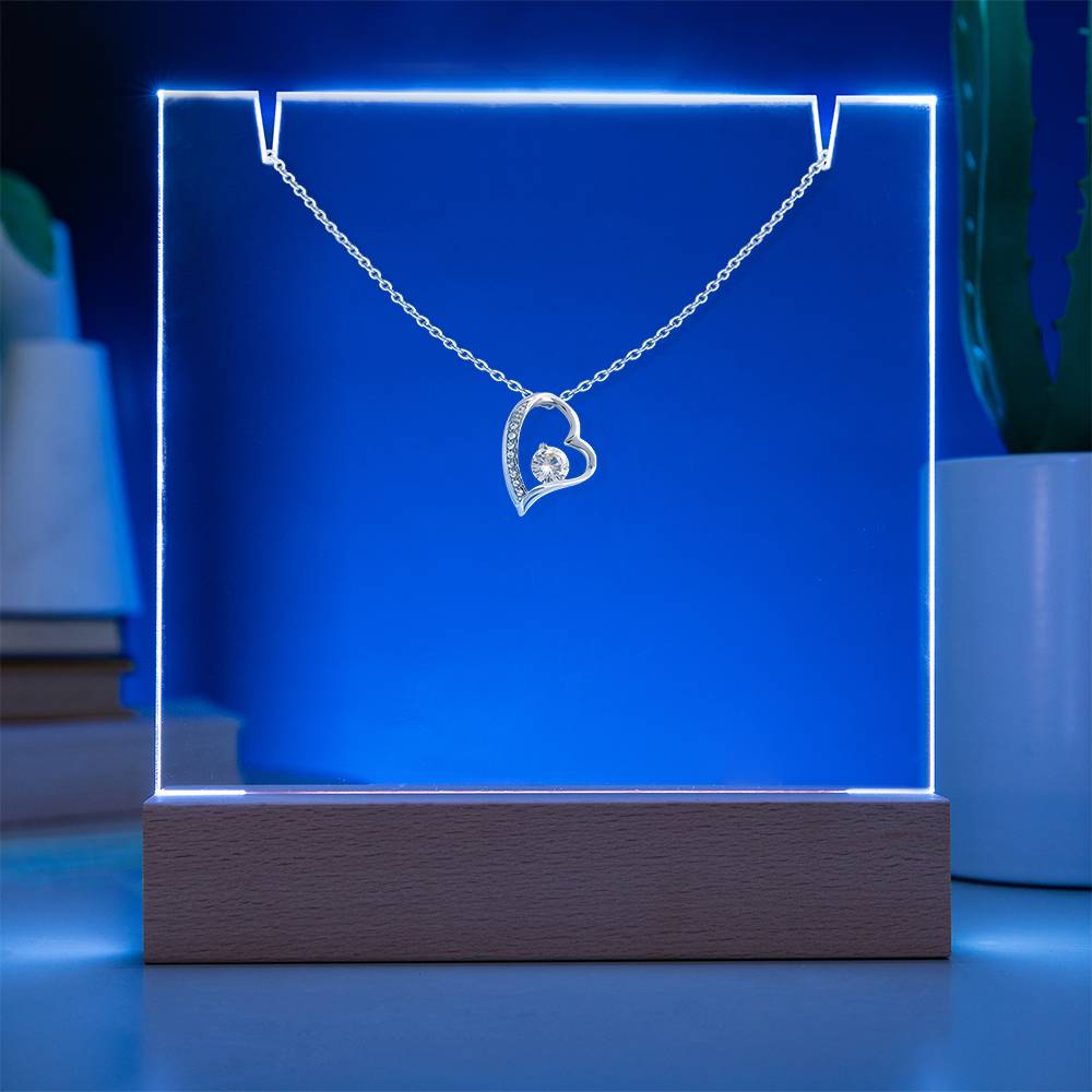 Forever Displayed – Acrylic & Forever Love Necklace Bundle