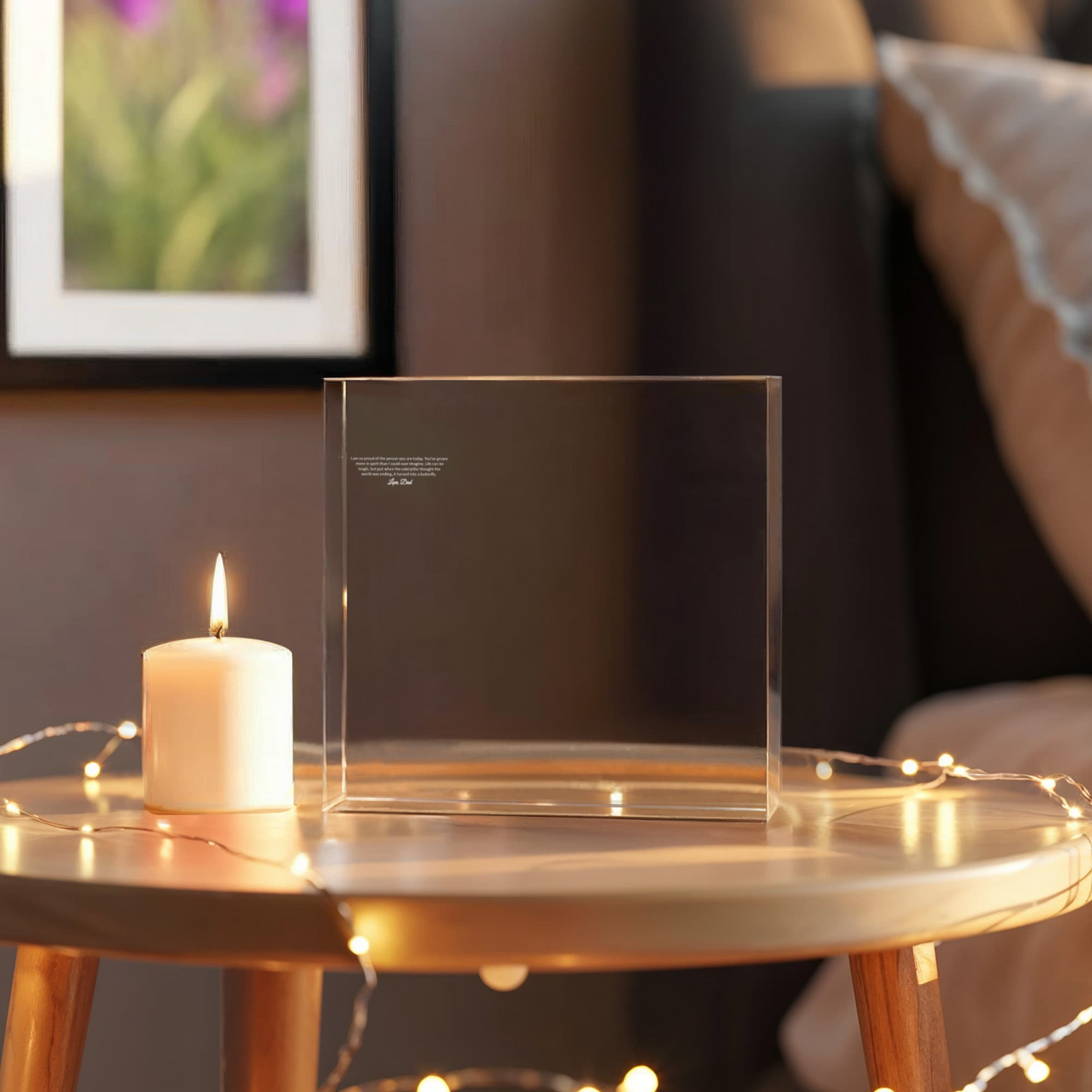 Printed in Love – Printed Acrylic Block