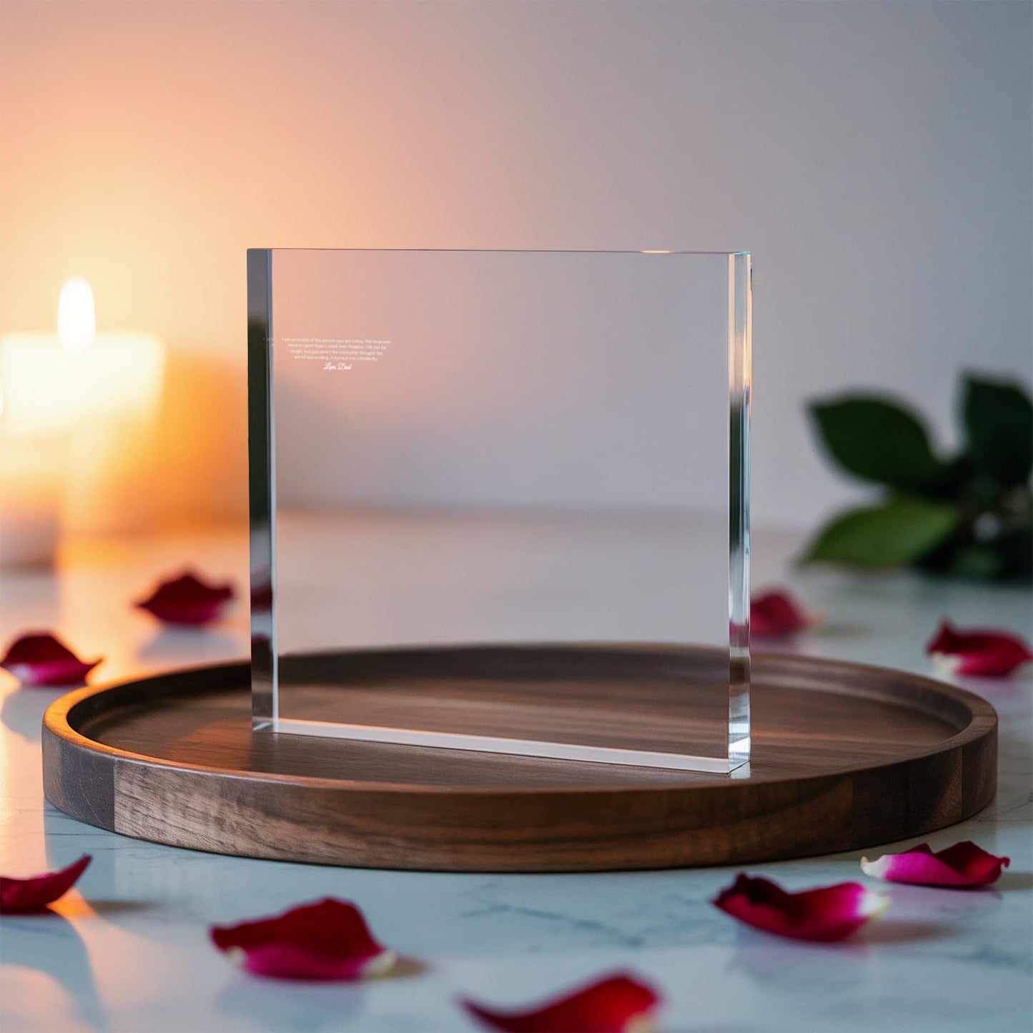 Printed in Love – Printed Acrylic Block