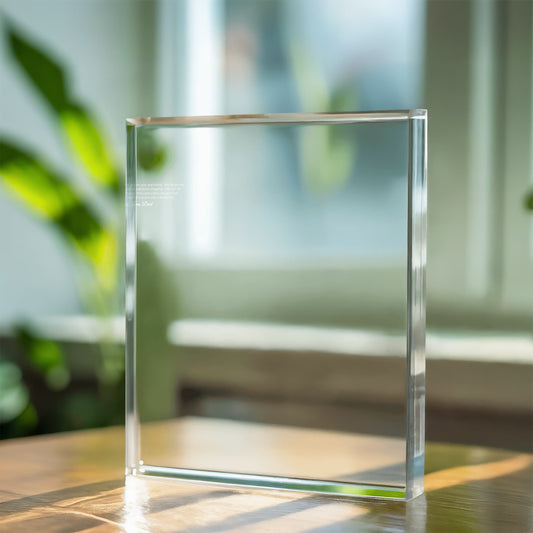 Printed in Love – Printed Acrylic Block