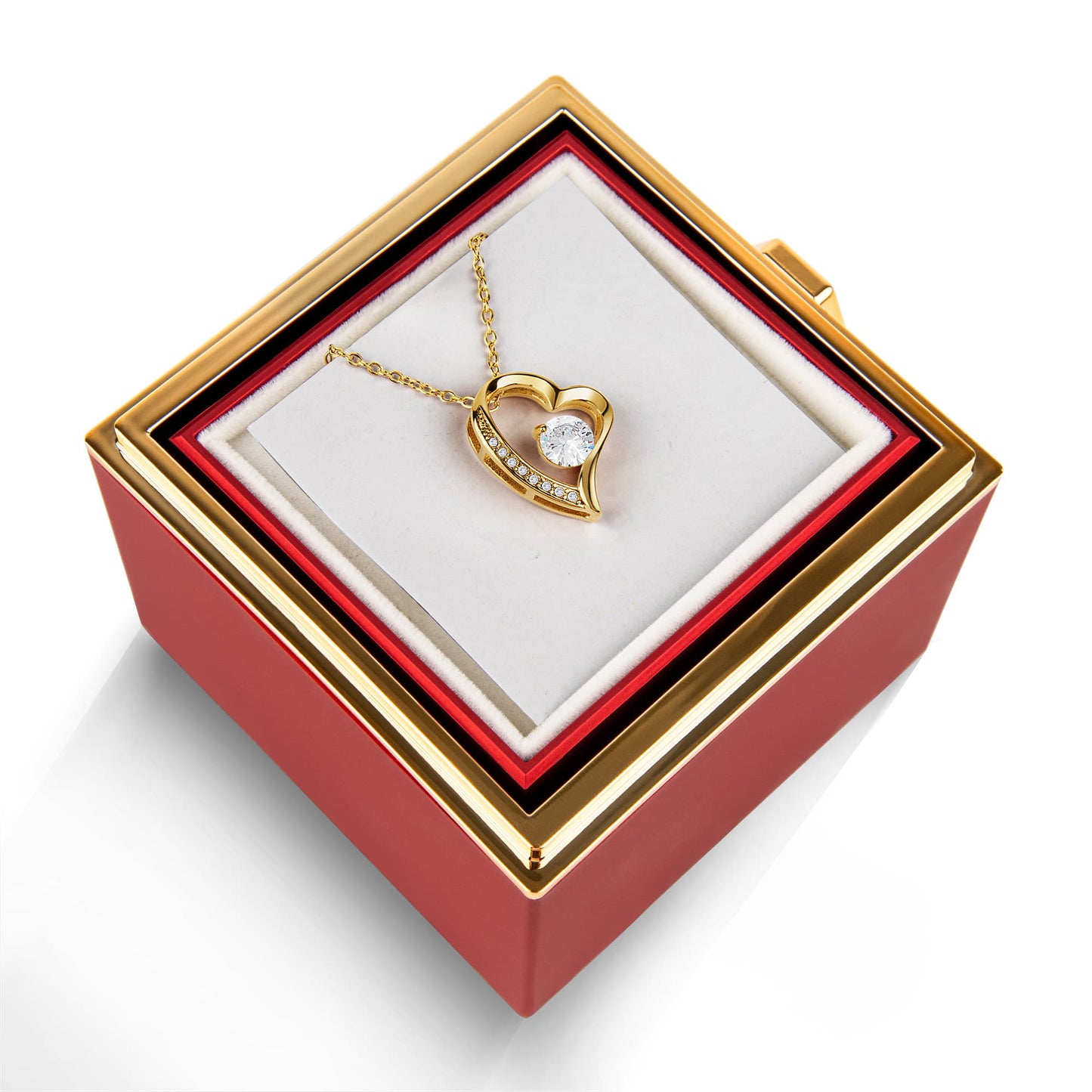 Forever Love, Forever Bloom – Forever Love Rotating Rose Box