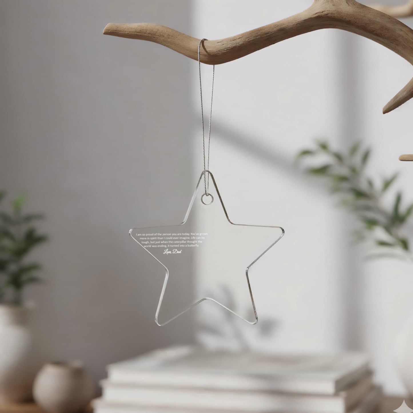 Starlight Keepsake – Acrylic Star Ornament