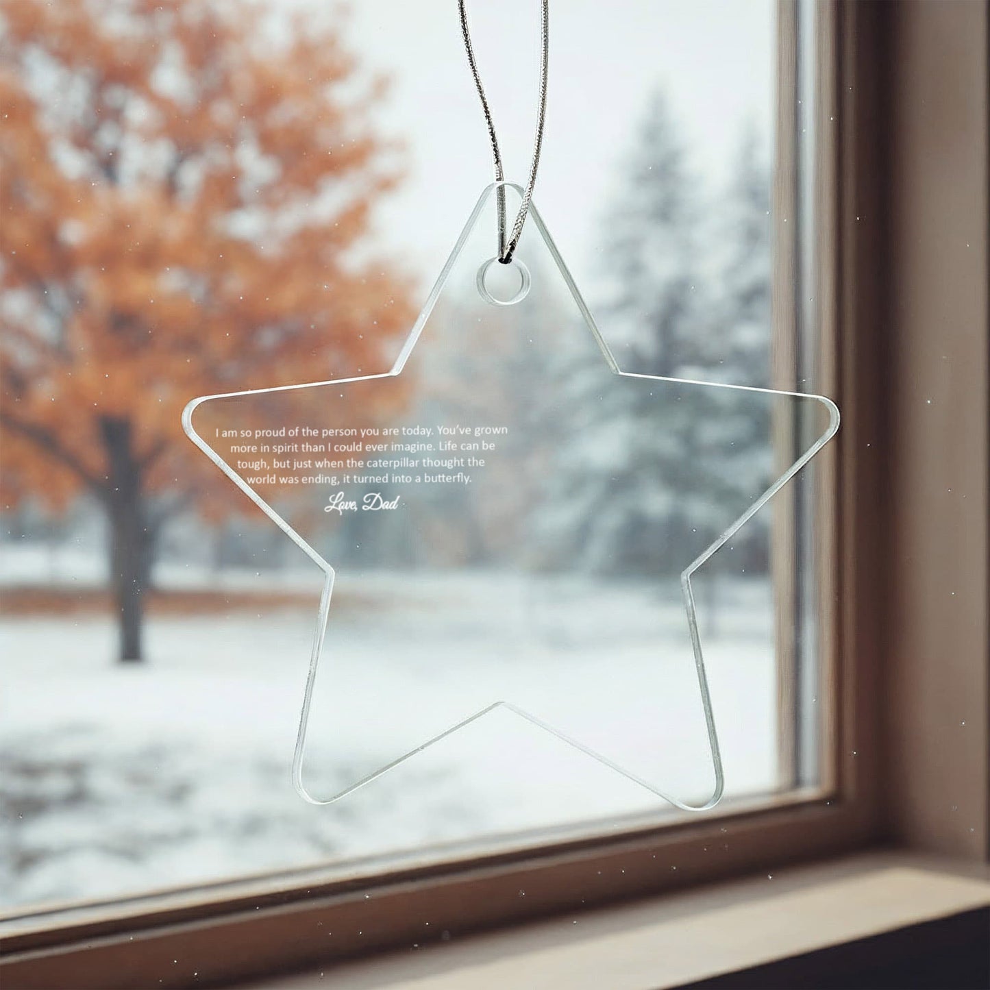 Starlight Keepsake – Acrylic Star Ornament