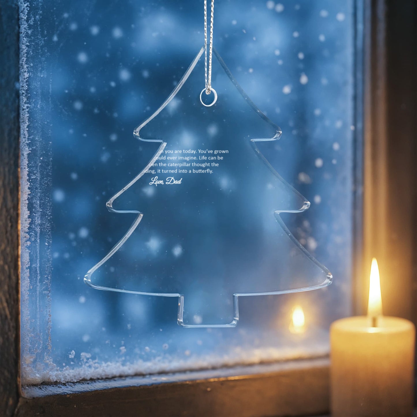 Rooted in Love – Acrylic Tree Ornament