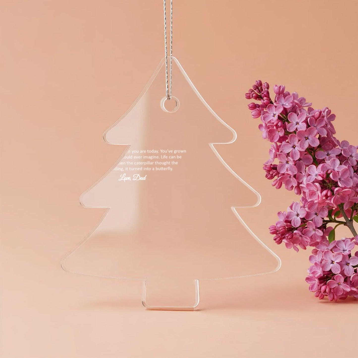 Rooted in Love – Acrylic Tree Ornament