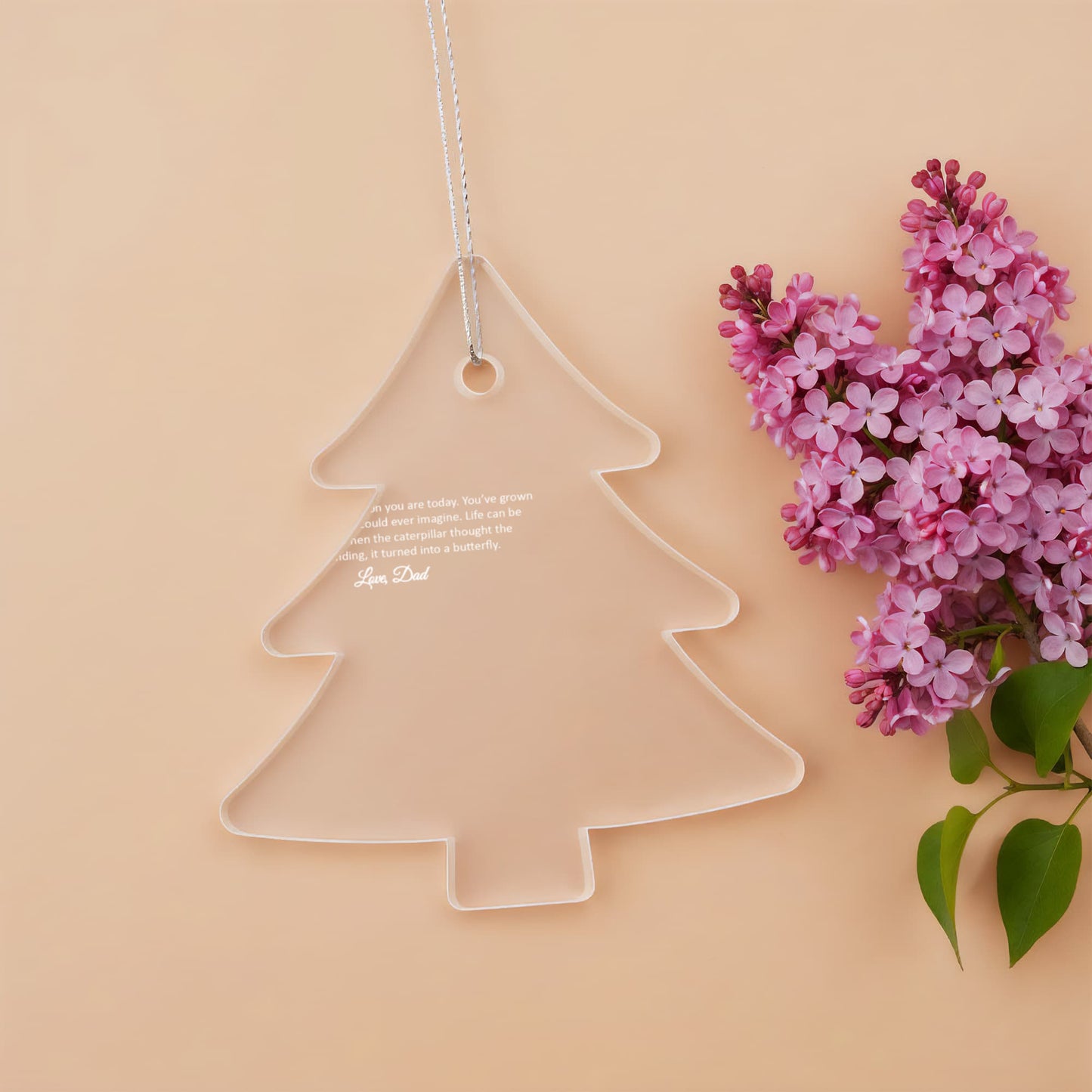Rooted in Love – Acrylic Tree Ornament