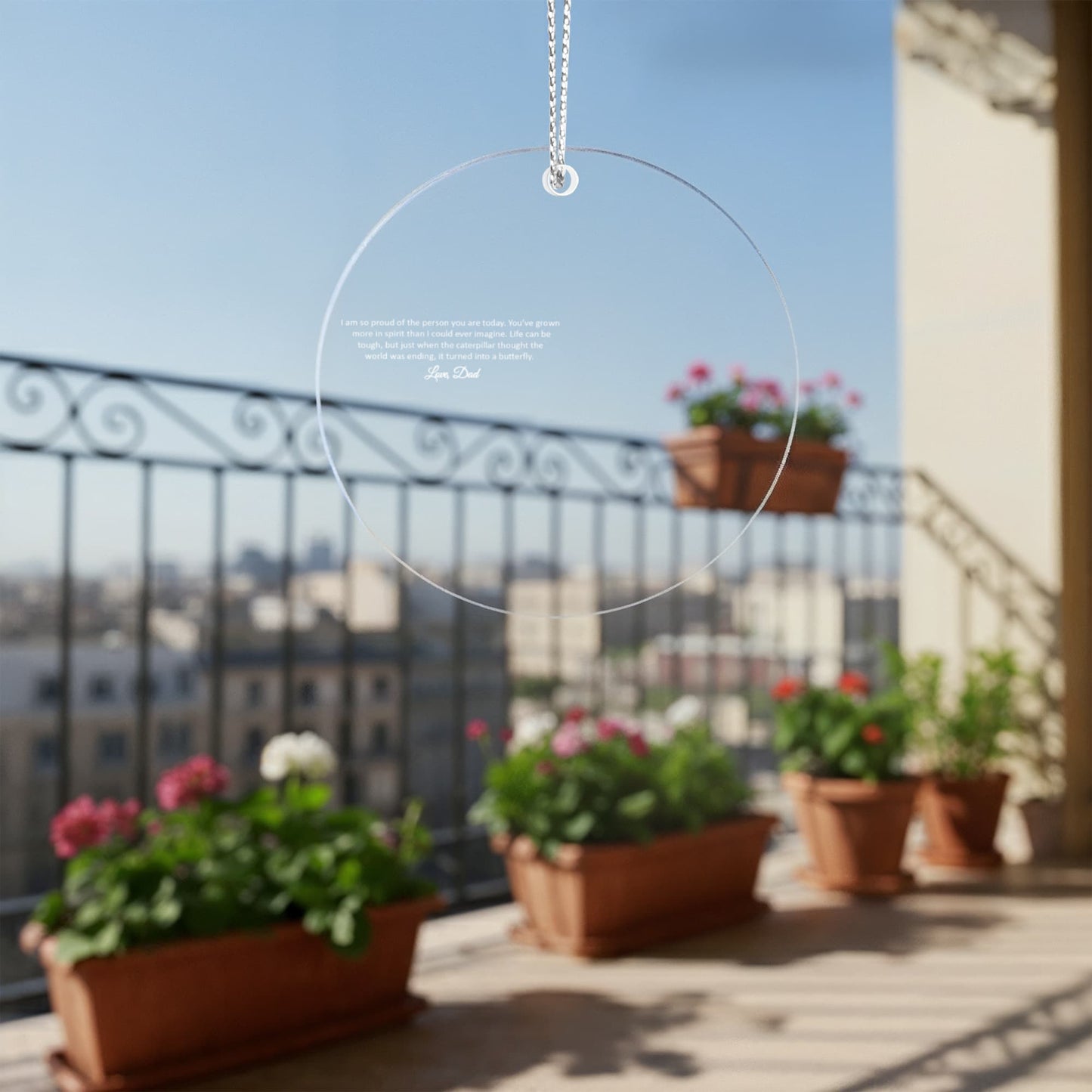 Circle of Seasons – Acrylic Circle Ornament